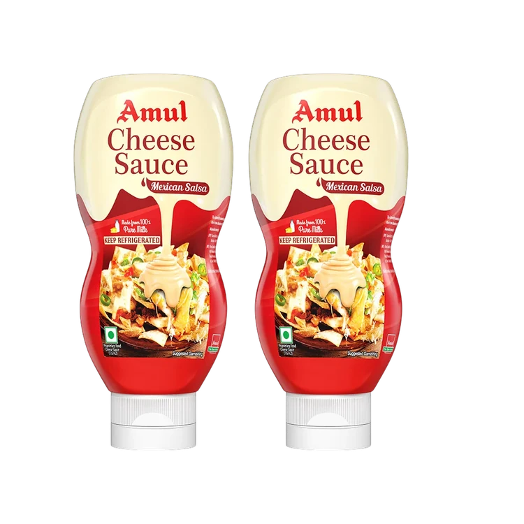 Amul Mexican Salsa Cheese Sauce - Pack of 2