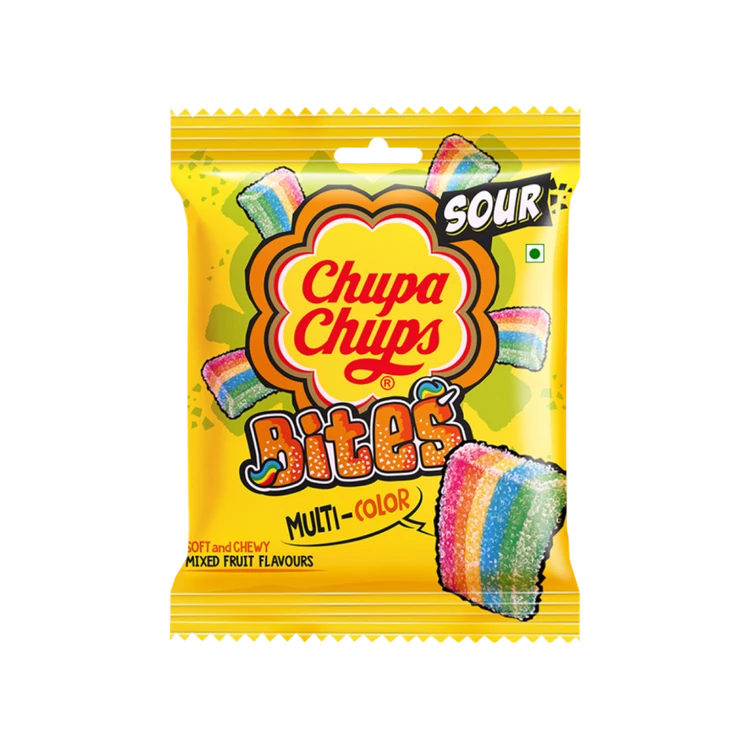 Chupa Chups Sour Bites Mixed Fruit Candy