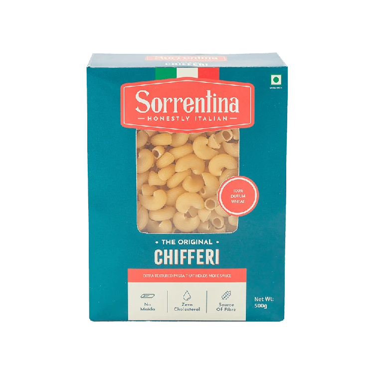 Sorrentina Chifferi 100% Durum Wheat Pasta
