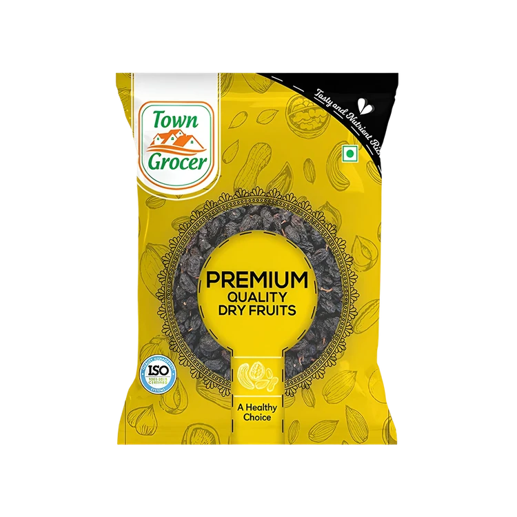 Town Grocer Black Raisins (Ona Drakshi)