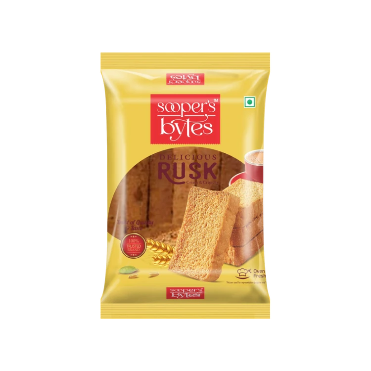 Sooper's Bytes Delicious Cardamom Flavoured Rusk