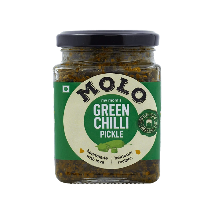 Molo My Mom's Green Chilli Pickle