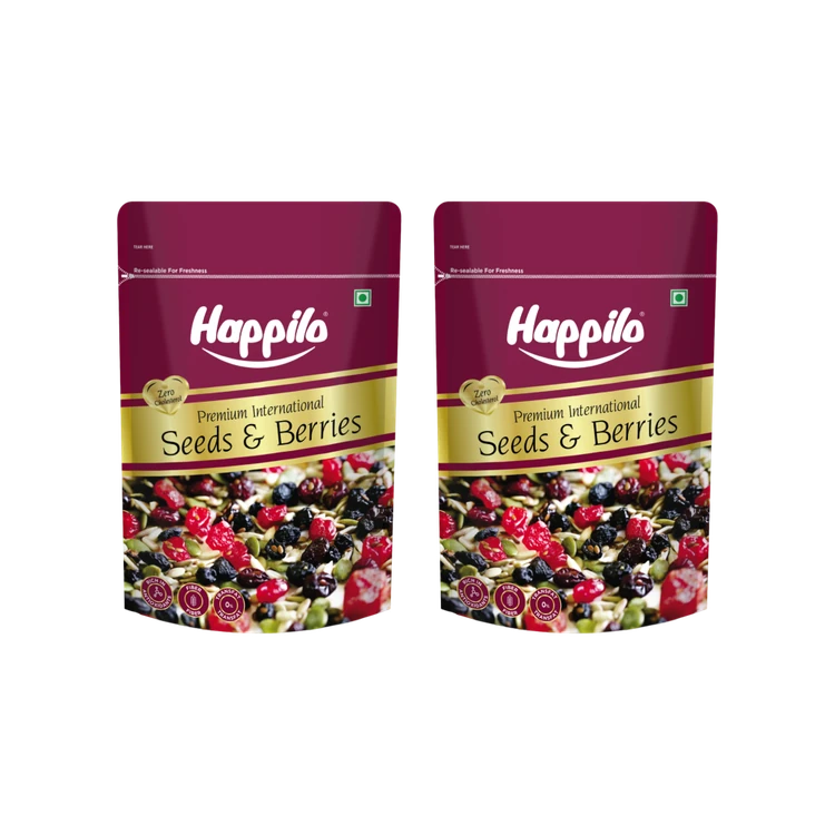 Happilo Premium Seeds & Berries - Pack of 2