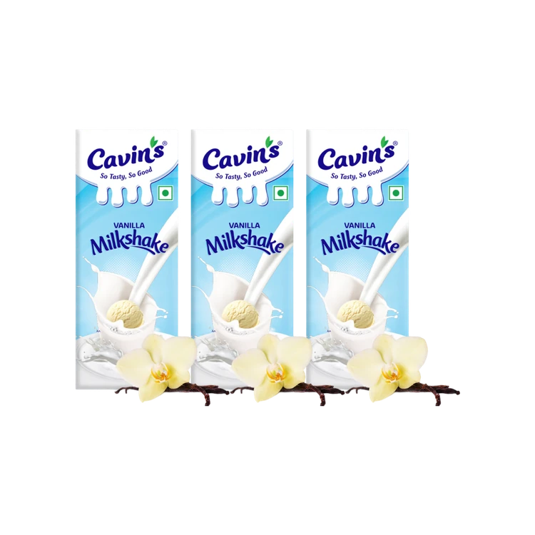 Cavin's Vanilla Milkshake - Pack of 3