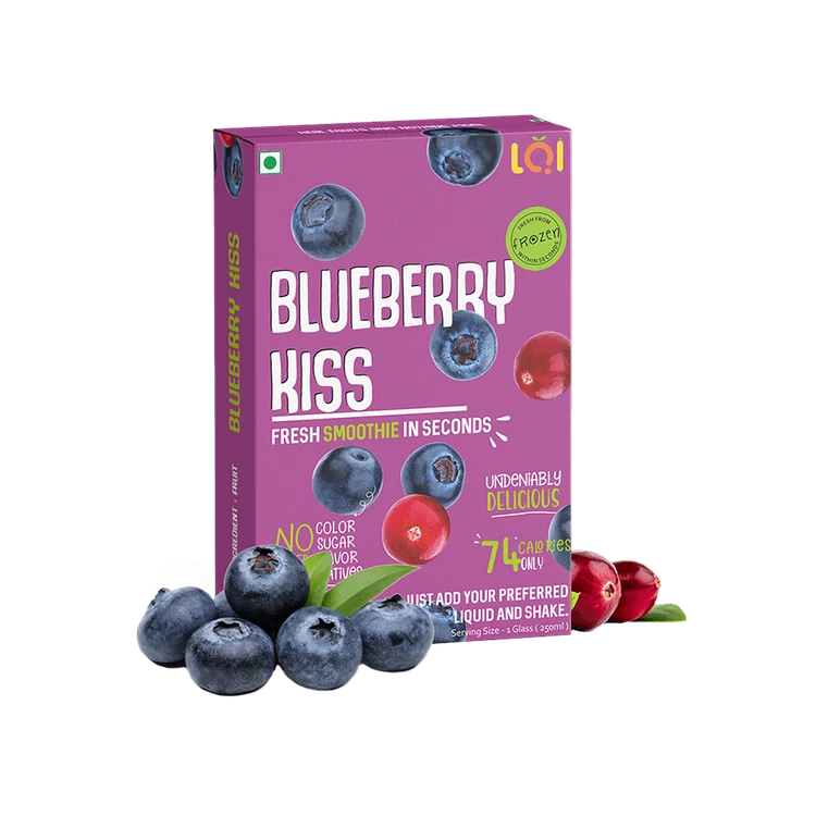 LQI Blueberry Kiss Frozen Smoothie