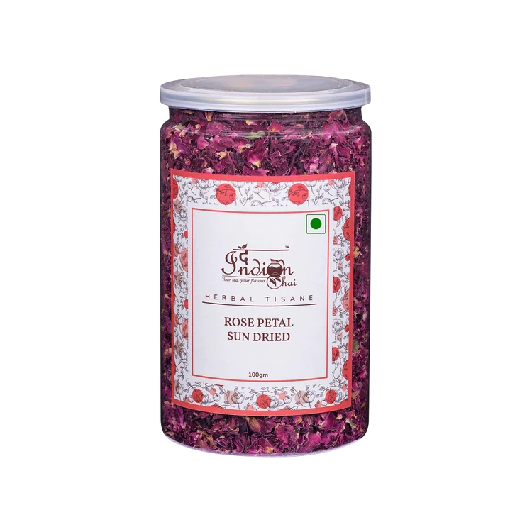 The Indian Chai Sun Dried Rose Petals