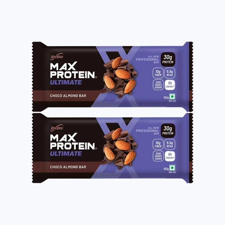 RiteBite Max Protein Choco Almond 30 g Protein Bar - Pack of 2