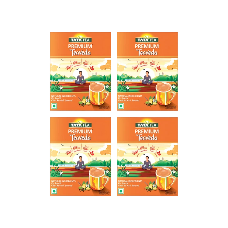 Tata Tea Premium Teaveda Tea - Pack of 4