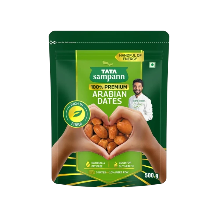 Tata Sampann 100% Premium Arabian Dates (Arabian Karjura)