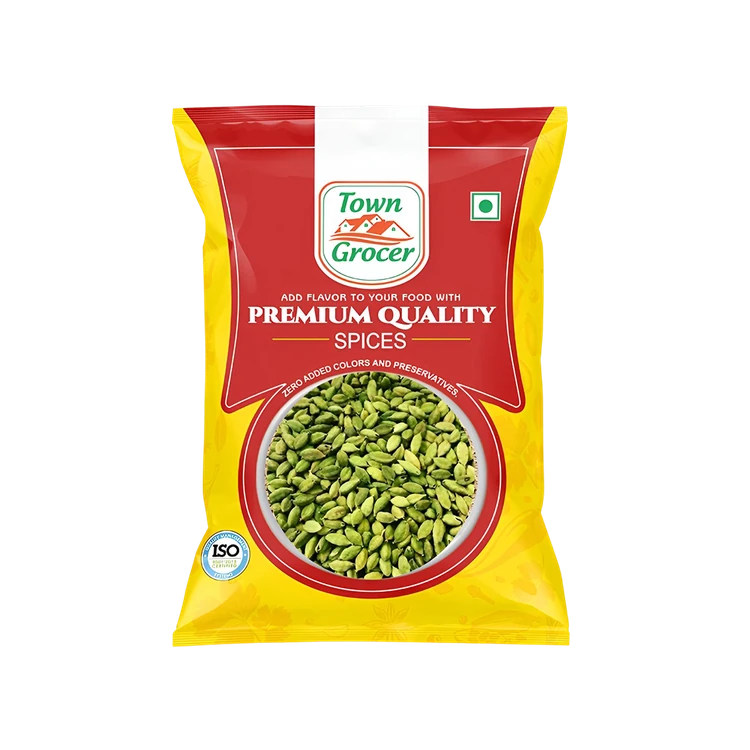 Town Grocer Green Cardamom Whole (Hasiru Yelakki)