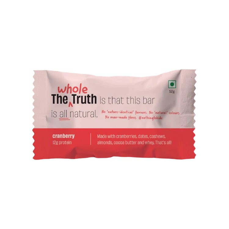 The Whole Truth Cranberry Protein Bar
