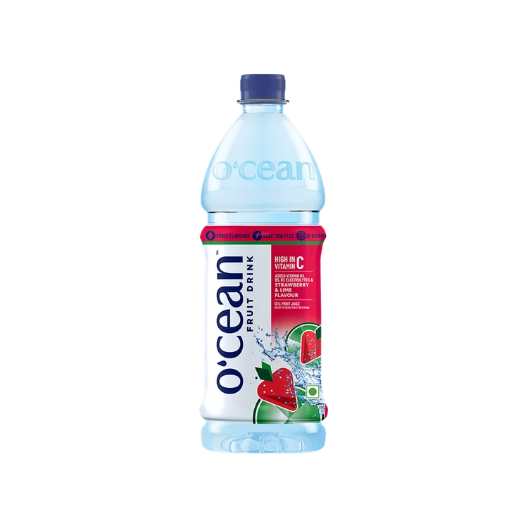 O'cean Fruit Drink Strawberry & Lime Flavoured Water
