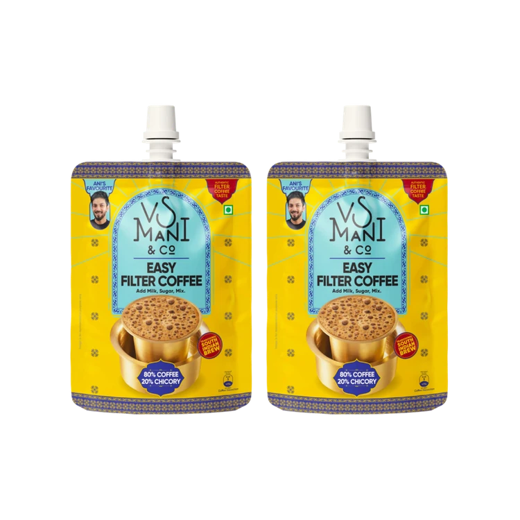 VS Mani & Co. Easy Filter Coffee Decoction - Pack of 2