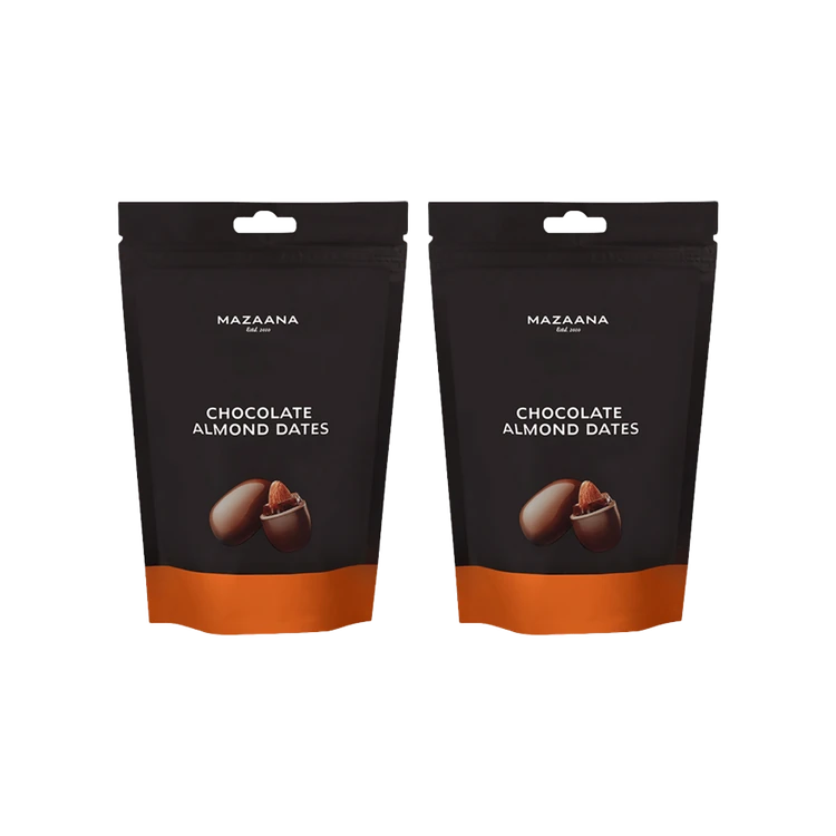 Mapro Mazaana Almond Dates Shaped Chocolate Pack - Pack of 2