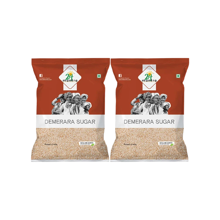24 Mantra Organic Brown Sugar - Pack of 2