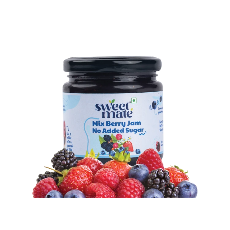 Sweetmate Sugar Free Mix Berry Jam