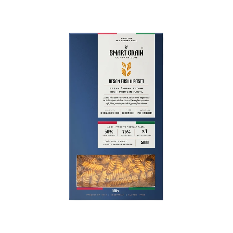 SMART GRAIN Besan Fusilli Pasta