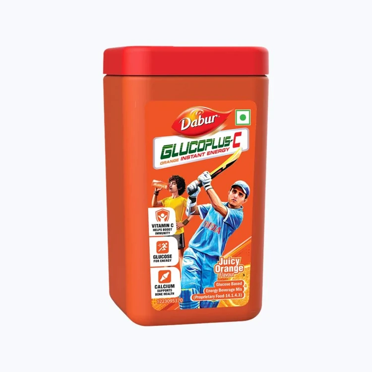 Dabur GlucoPlus-C Orange Energy Drink Mix