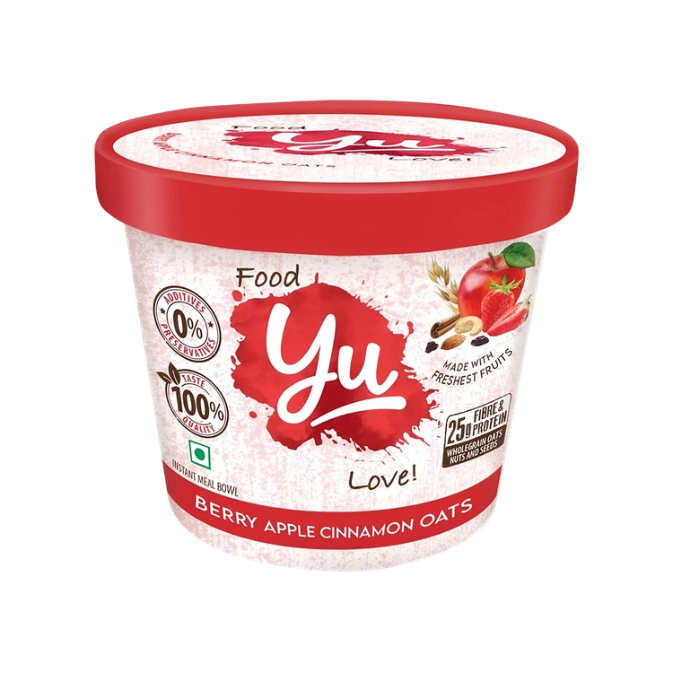Yu Berry Apple Cinnamon Oats Instant Mix