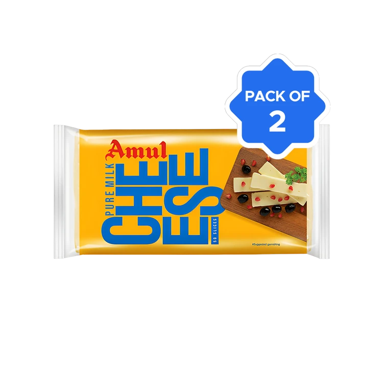 Amul Cheese Slices - Pack of 2