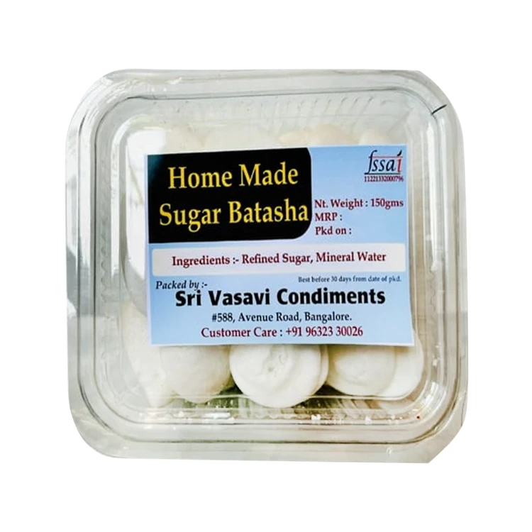 Sri Vasavi Condiments Home Made Sugar Batasha