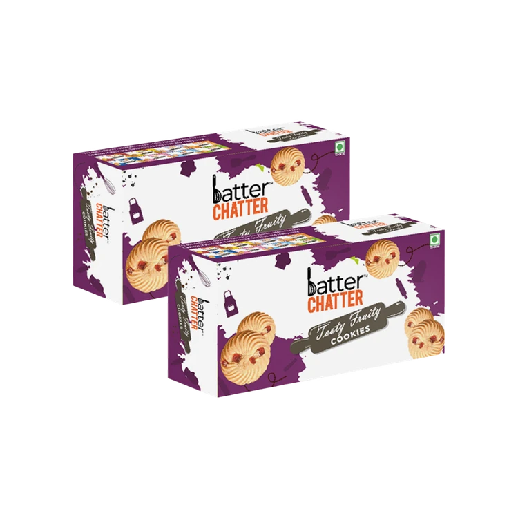 Batter Chatter Tooty Fruity Cookies - Pack of 2