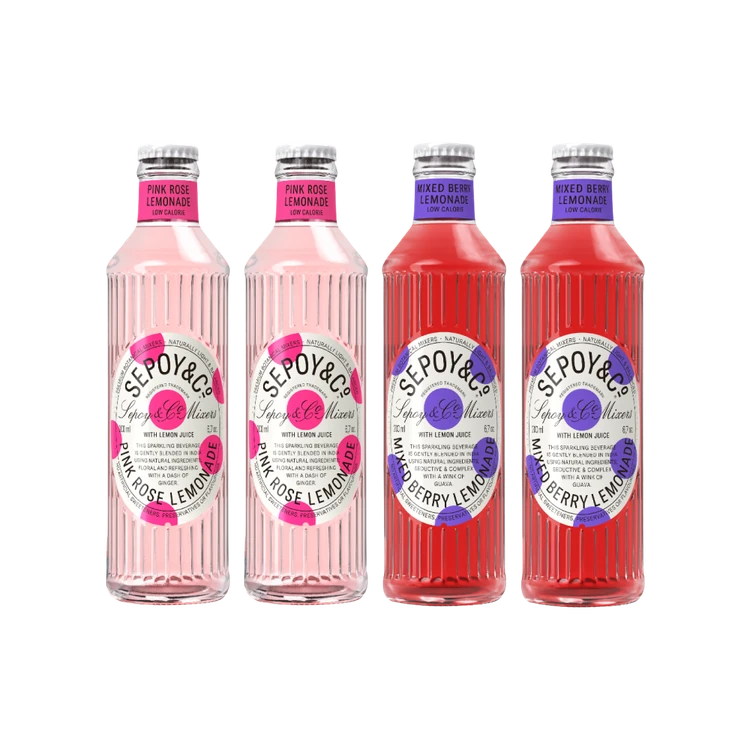 Sepoy & Co. Pink Rose Lemonade + Sepoy & Co. Mixed Berry Lemonade Combo