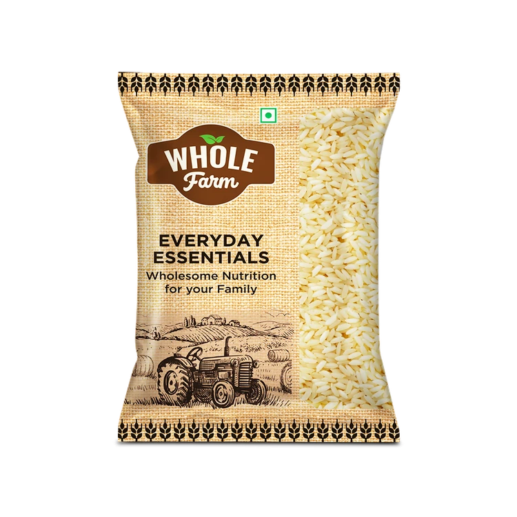 Whole Farm Premium Steam Sonamasuri Rice (12-15 Months) (Medium Grain) (Sonamasuri Akki)