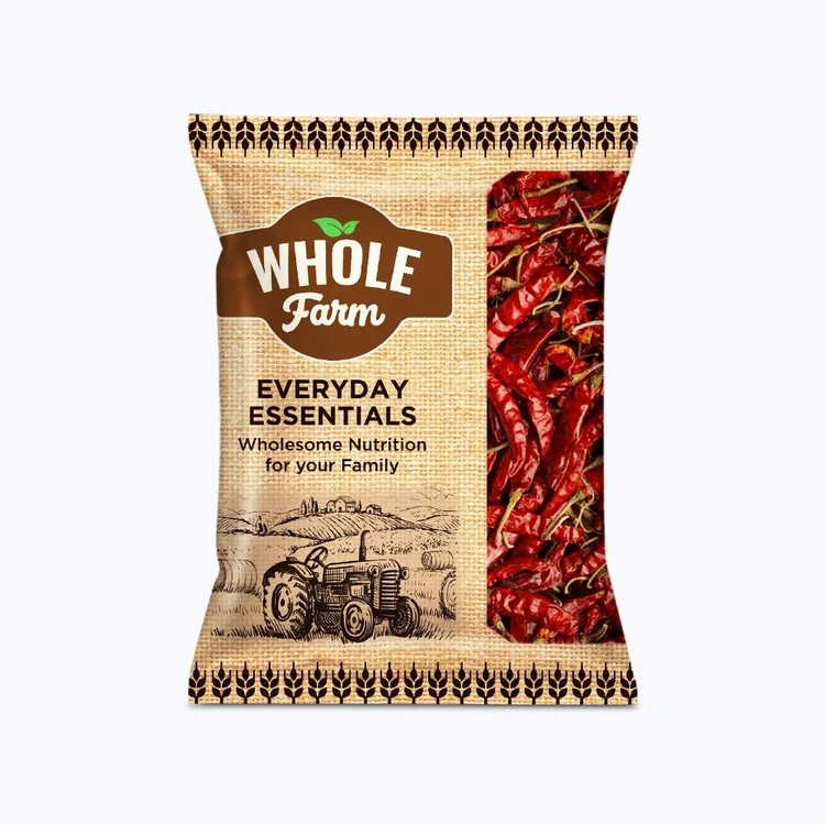 Whole Farm Premium Red Chilli Whole (Menasinakayi)