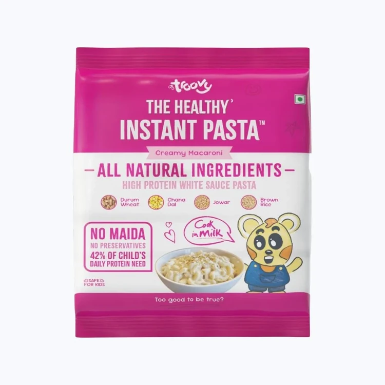 Troovy The Healthy Instant Pasta (Creamy Macaroni)