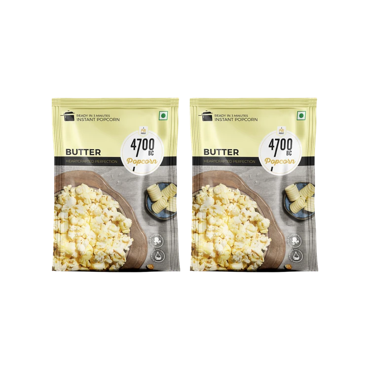 4700BC Instant Butter Popcorn Jumbo Size - Pack of 2