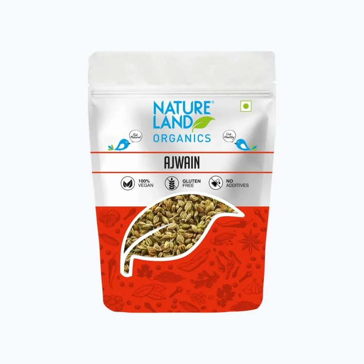 Natureland Carom Organic Ajwain Seeds