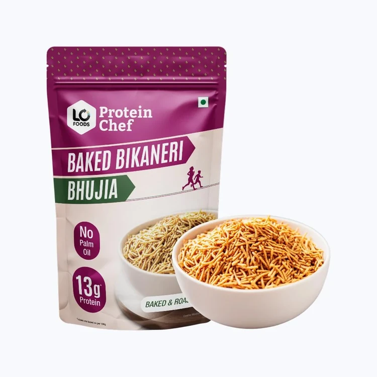 Protein Chef Baked Bikaneri Bhujia (No Palm Oil Roasted Snacks)