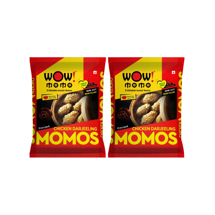 Wow! Momo Darjeeling Chicken Momos (Frozen) - Pack of 2