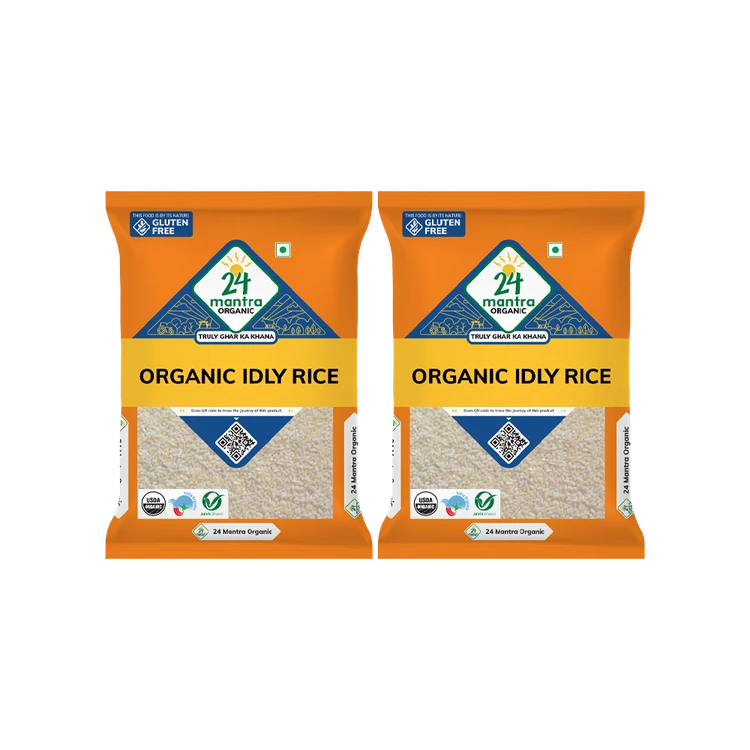 24 Mantra Organic Idli Rice - Pack of 2