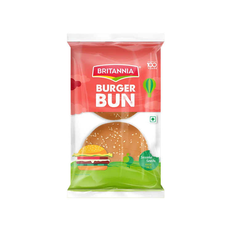 Britannia Sesame Seed Burger Bun