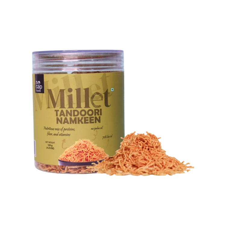Nocap Foods Millet Tandoori Namkeen