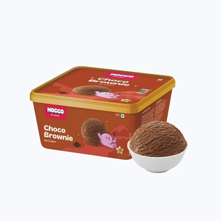 Hocco Choco Brownie Ice Cream Tub