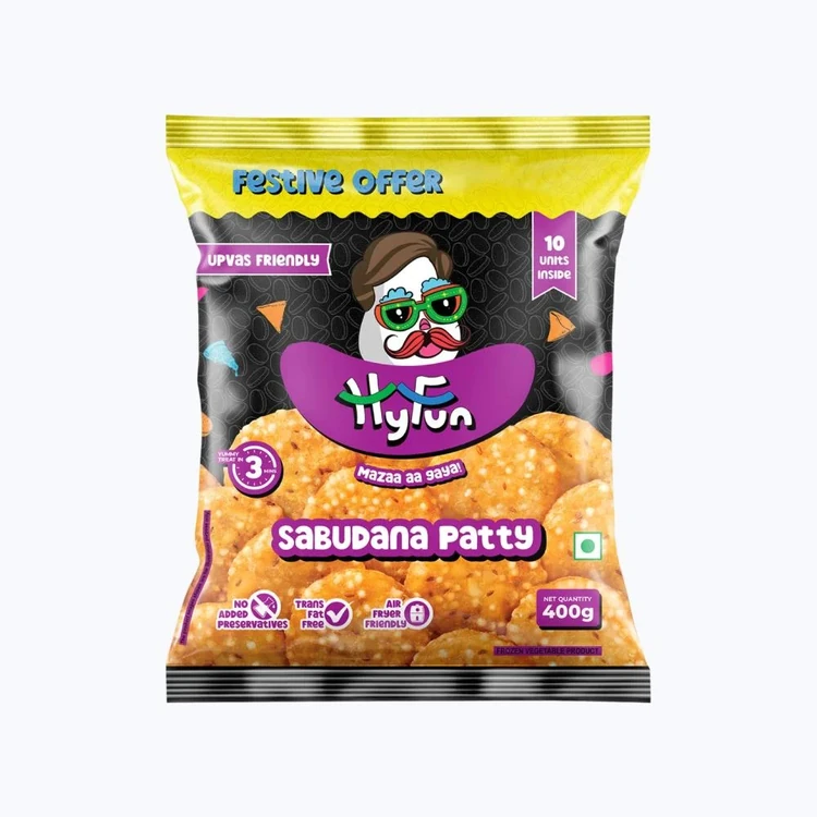 HyFun Upvas Friendly Sabudana Patty (10 pieces)