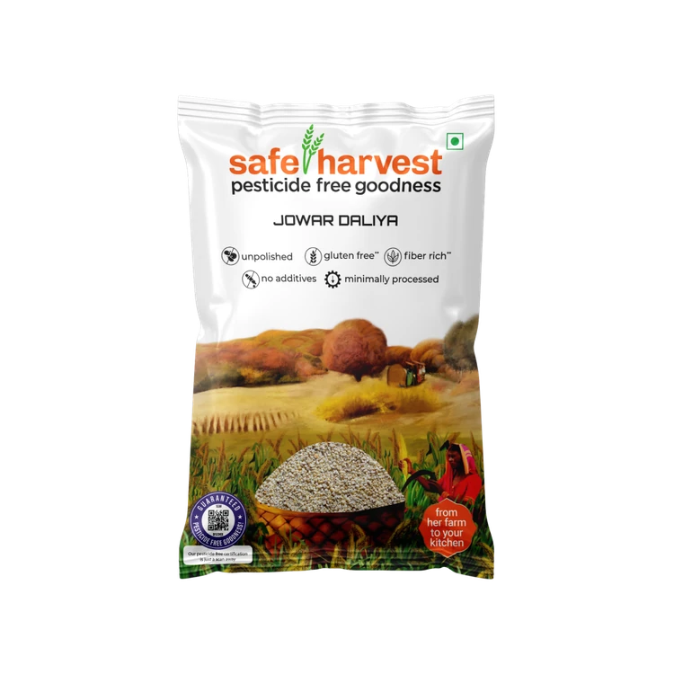 Safe Harvest Pesticide-Free Daliya (Jowar)