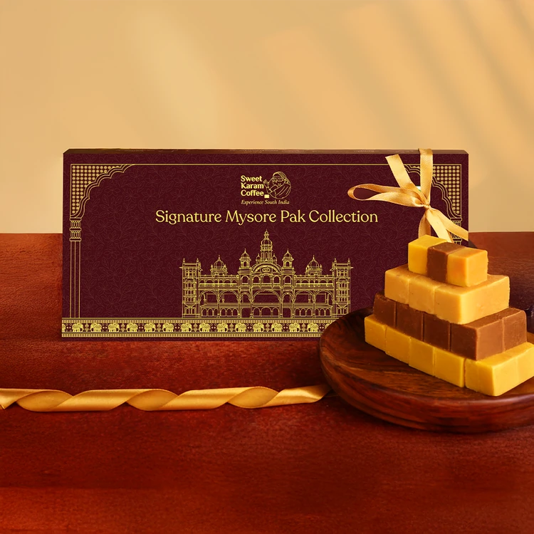 Sweet Karam Coffee Festive Gift Pack - Mysorepak