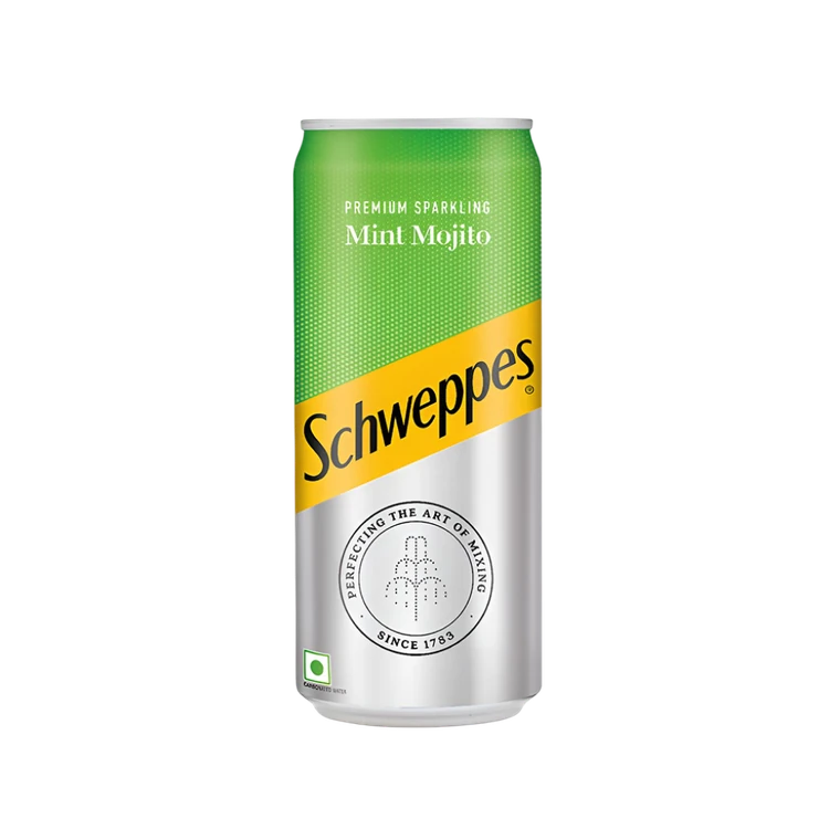 Schweppes Premium Sparkling Sparkling Drink (Mint Mojito)