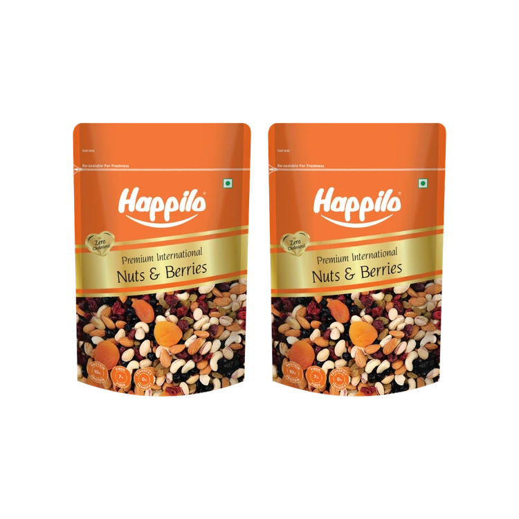 Happilo Premium Nuts & Berries - Pack of 2