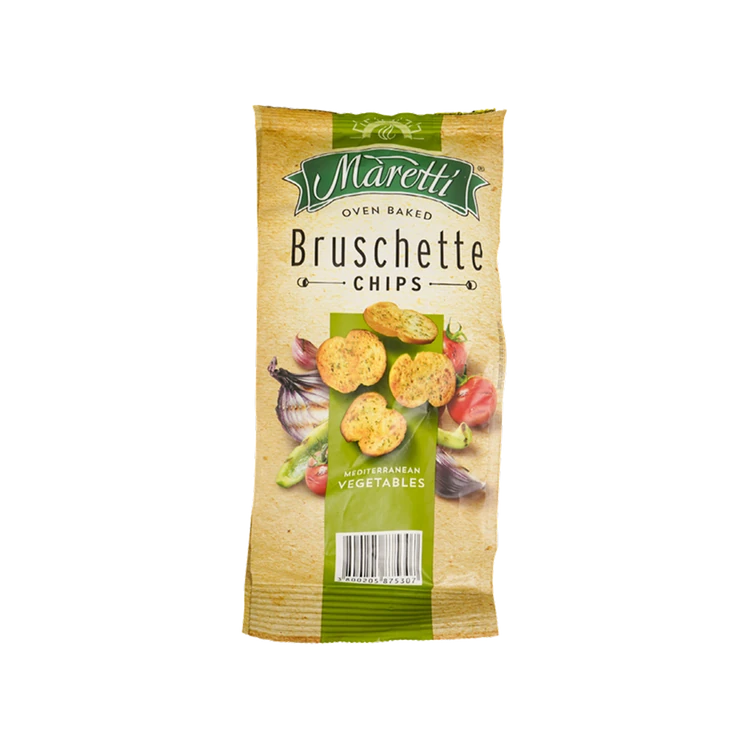 Maretti Oven Baked Bruschetta Chips - Mediterranean Vegetables