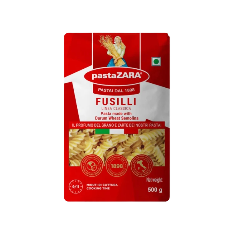 pastaZara Durum Wheat Semolina Fusilli Pasta