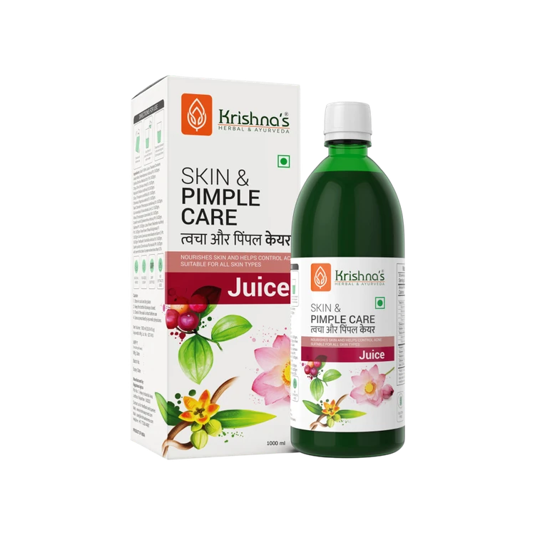 Krishna's Herbal & Ayurveda Skin & Pimple Care Herbal Juice