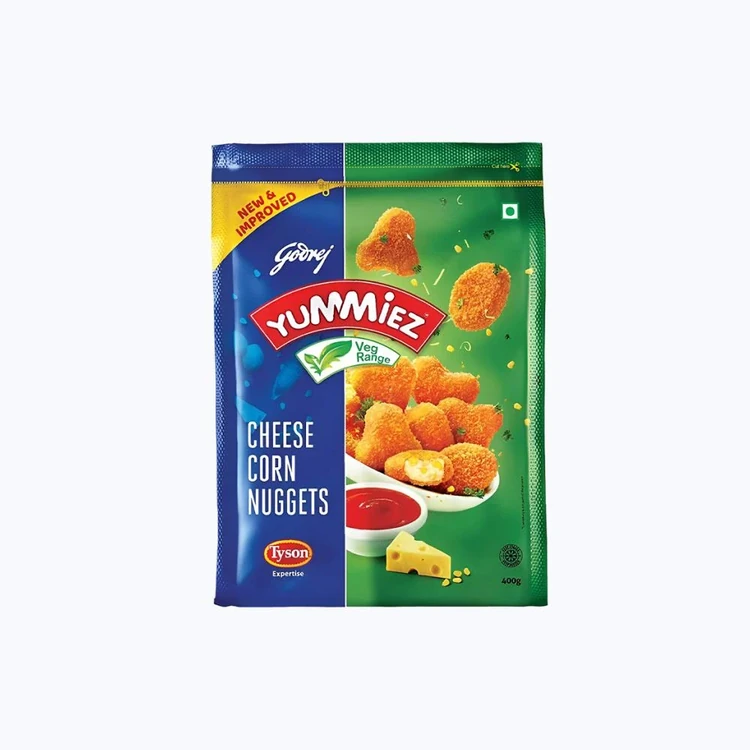 Godrej Yummiez Corn Cheese Nuggets (Frozen)