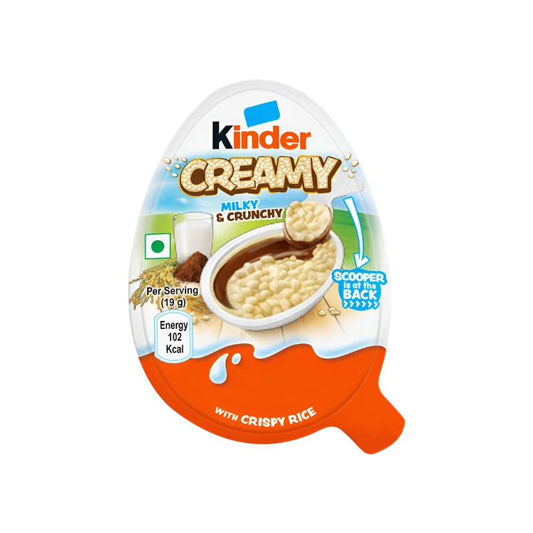 Kinder Joy Creamy Milky & Crunchy, Shaped Chocolates