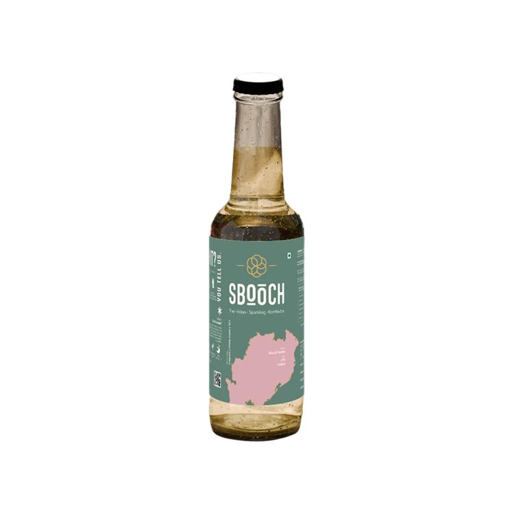 Sbooch Rice & Pandan Indian Sparkling Kombucha