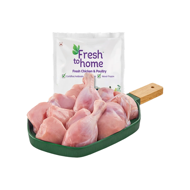 FreshToHome Premium Tender Chicken Curry Cut Chicken Curry Cut Skinless
